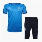 Camiseta baratas Liga Campeones azul Real Madrid formación